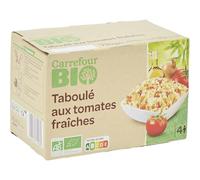 CARREFOUR BIO - Taboulé à l'huile d'olive et menthe Bio - la boite de 730g - Le Lot De 4