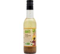 CARREFOUR BIO - Vinaigrette Pomme Bio à la Moutarde de Dijon - Saveur Équilibrée - la bouteille de 36cL - Le Lot De 4