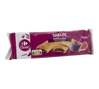 CARREFOUR CLASSIC' - Biscuit Fourrage à la Figue - Pâte de Figues - le paquet de 165g - Le Lot De 4