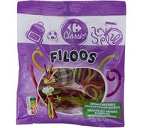 CARREFOUR CLASSIC' - Bonbons Fils Lisses, Gourmandise Fondante et Douceur Fruitée (Paquet 200g) - lot de 4 - Vendu par Lot