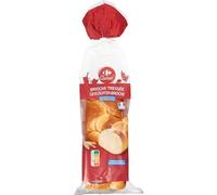 CARREFOUR CLASSIC' - Brioche Tressée Moelleuse aux Œufs Frais, Saveur Authentique (600g) - Le Lot De 4