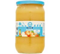 CARREFOUR CLASSIC' - Compote de Pommes Allégée en Sucres - 30% de Sucres en Moins - le pot de 710g - Le Lot De 3