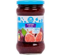 CARREFOUR CLASSIC' - Confiture Extra de Figues Allégée en Sucres - Préparée avec 50g de Fruits pour 100g - le pot de 340g - Le Lot De 4