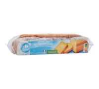 CARREFOUR CLASSIC' - Gâteau au Fromage Blanc Onctueux, Plaisir Léger et Fondant (500g) - Le Lot De 4