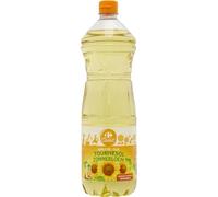 CARREFOUR CLASSIC' Huile de Tournesol 1L, riche en vitamine E, flacon pratique pour assaisonner et cuisiner au quotidien - Lot de 4