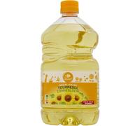CARREFOUR CLASSIC' Huile de tournesol riche en vitamine E, format familial 2 litres, bouteille pratique avec bouchon vissé pour une cuisine quotidienne savoureuse - Lot de 3