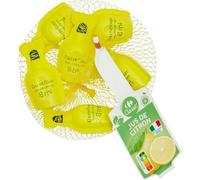 CARREFOUR CLASSIC' - Jus de Citron de Sicile - 6 Dosettes de 8mL - 48g - Le Lot De 4