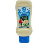 CARREFOUR CLASSIC' - Mayonnaise Légère à la Moutarde de Dijon, Texture Onctueuse et Saveur Intense (Flacon 455g) - Le Lot De 4