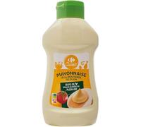 CARREFOUR CLASSIC' - Mayonnaise onctueuse relevée à la Moutarde de Dijon, saveur authentique (Flacon 700g) - Le Lot De 4