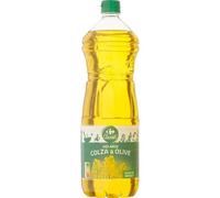 CARREFOUR CLASSIC' - Mélange d'Huile de Colza et d'Huile d'Olive Vierge Extra 20% - Riche en Oméga 3 - la bouteille d'1L - Le Lot De 3