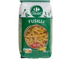 CARREFOUR CLASSIC - Pâtes Torsades Savoureuses, Texture Al Dente Idéale pour Tous Repas (500g) - Le Lot De 6