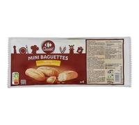 CARREFOUR CLASSIC' - Petits Pains Précuits Moelleux à Croûte Dorée, Prêts en 10 min, Sachet 4x300g - Lot De 6