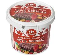 CARREFOUR CLASSIC' - Préparation Fondante pour Rôtis, Saveur Intense et Texture Onctueuse (Boîte 110g) - Le Lot De 4