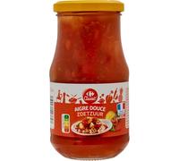 CARREFOUR CLASSIC' - Sauce Aigre Douce - Aux Carottes, Ananas et Poivrons · Tomates Origine France · Parfaite pour Pâtes, Riz & Plats Cuisinés - Le Pot de 420g - Le Lot De 4