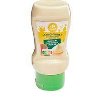 CARREFOUR CLASSIC' - Sauce Mayonnaise à la Moutarde de Dijon - Œufs de Poules Élevées en Plein Air · Arôme Naturel de Moutarde · Idéale pour les Crudités et les Sandwichs - Le Flacon de - Le Lot De 4