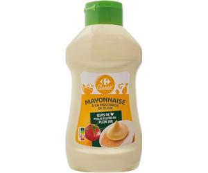 CARREFOUR CLASSIC' - Sauce Mayonnaise Moutarde de Dijon - Sauce Onctueuse et Gourmande · Oeufs de Poules Élevées en Plein Air · Grand Format - Le Flacon de 700g - Le Lot De 4