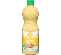 Carrefour Classic - Vinaigrette Légère à la Moutarde à l'Ancienne et Moutarde de Dijon - Allégée en Matières Grasses - la bouteille de 50cL - Le Lot De 4