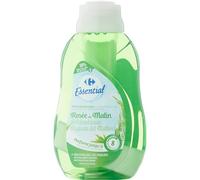 CARREFOUR ESSENTIAL Désodorisant d'intérieur à mèche Rosée du Matin - Flacon 375 ml - Neutralise les odeurs - Parfum longue durée jusqu'à 8 semaines - Plastique recyclé à 50% - Lot de 4