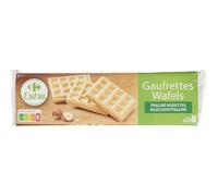 CARREFOUR EXTRA - Gaufrettes Croquantes Au Praliné Noisettes, Plaisir Gourmand Léger, 110g - Lot De 6