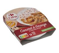 CARREFOUR EXTRA - Plat Canard Et Riz, Texture Fondante, Repas Pratique, Barquette 300g - Lot De 3