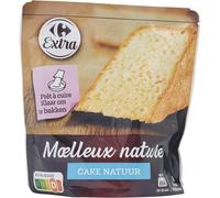 CARREFOUR EXTRA - Préparation Gâteau Moelleux Nature, Texture Légère et Fondante, Sachet 500g - Lot De 3