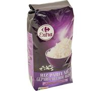 CARREFOUR EXTRA - Riz long grain Naturellement parfumé de qualité supérieure - le paquet d'1Kg - Le Lot De 4