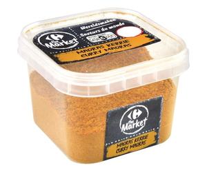 CARREFOUR LE MARCHÉ - Pâte de Curry Madras Épicée et Aromatique, Idéale pour Vos Plats (Pot 75g) - lot de 4 - Vendu par Lot
