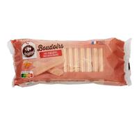 CARREFOUR ORIGINAL Biscuits Boudoirs aux Œufs Frais - Format 400g - Emballage pratique en wrap - Fabriqué en France avec farine de blé française - Lot de 4