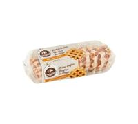 CARREFOUR ORIGINAL - Gaufres De Liège Au Sucre, Pâtisserie Moelleuse Et Gourmande, Paquet 10x500g - Lot De 4