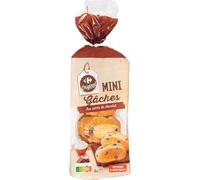 CARREFOUR ORIGINAL - Mini-Gâches Carrés au Chocolat Fondant, Plaisir Gourmand à Partager (360g, 8 pièces) - Le Lot De 4