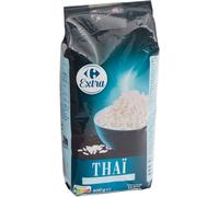 CARREFOUR - Riz Thaï Long Parfumé, Texture Légère et Savoureuse pour Plats Exotiques, Paquet 500g