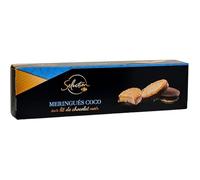 CARREFOUR SELECTION - Biscuits Meringués Coco et Chocolat Noir 40% - le paquet de 100g - Le Lot De 5