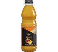 CARREFOUR SELECTION Jus de Pêche Authentique en Bouteille 1L - Nectar Fruité avec 50% Minimum de Purée de Fruit - Format Pratique et Gourmand - Lot de 4