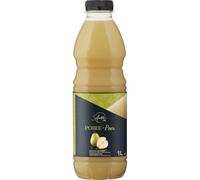 CARREFOUR SELECTION Nectar de Poire - Bouteille en plastique 1L - Teneur en fruits 50% minimum - Saveur authentique et gourmande - Lot de 4