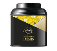CARREFOUR SELECTION - Thé Vert Jasmin avec Fleurs de Jasmin - la boîte de 100g - Le Lot De 4