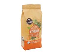 CARREFOUR SENSATION - Café en Grains 100% Arabica Éthiopie, Arôme Intense et Riche (Paquet 1kg) - Le Lot De 2