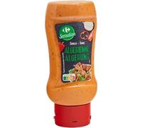 CARREFOUR SENSATION - Sauce Algérienne - Aux Oignons et Purée de Tomates · Piquante - Le Flacon de 355g - Le Lot De 4