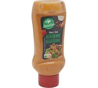 CARREFOUR SENSATION - Sauce Algérienne - Purée de Tomate Double Concentrée · Poivron et Piment · Idéale pour les Kebabs, les Sandwichs et les Tacos - Le Flacon de 505g - Le Lot De 4