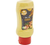 CARREFOUR SENSATION - Sauce au Curry Onctueuse et Épicée, Idéale pour Relevé Vos Plats (350g) - lot de 4 - Vendu par Lot