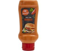 CARREFOUR SENSATION - Sauce Burger Gourmande et Onctueuse pour Sublimer vos Sandwichs (Flacon 510g) - lot de 4 - Vendu par Lot