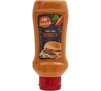 CARREFOUR SENSATION - Sauce Burger - Worcester · Arôme Naturel D'Aneth · Oeufs de Poules Élevées en Plein Air - Le Flacon de 510g - Le Lot De 4