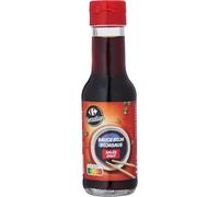 CARREFOUR SENSATION Sauce Soja Salée - Format Pratique 12,5 n Bouteille en Verre avec Bouchon Flip-Top - Idéale pour Assaisonner Vos Plats Asiatiques et du Quotidien - Lot de 4