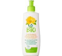 CARREFOUR SOFT BIO Gel Douche Intime à l'Extrait de Calendula Bio 200 ml - Flacon Pompe - Soin Hygiène Intime Femme - pH Physiologique - Ingrédients Issus de l'Agriculture Biologique - Lot de 3