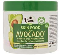 CARREFOUR SOFT - Crème Hydratante Nourrissante à l’Avocat, Texture Riche et Onctueuse (Pot 400mL) - lot de 3 - Vendu par Lot