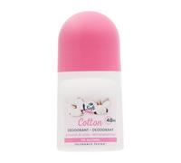 CARREFOUR SOFT - Déodorant Roll-on 48h, Protection Douceur à l’Extrait de Coton, Confort Durable - lot de 4 - Vendu par Lot