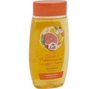 CARREFOUR SOFT - Gel Douche Revitalisant Fraîcheur Agrumes Orange et Pamplemousse, 250 mL - Lot De 4