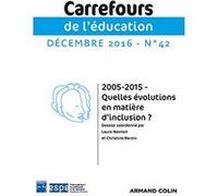 Carrefours De L'éducation N° 42 2/2016