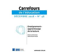 Carrefours de l'éducation n°46 (2/2018): n°46 (2/2018)