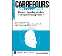 Carrefours de l'éducation n°59 (1/2025) Changer la pédagogie dans l'enseignement supérieur - Collectif - Armand Colin - broché - Revue