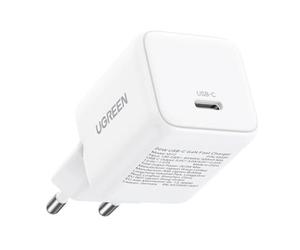 Carregador Ugreen X513 30W GaN 1x USB-C Branco